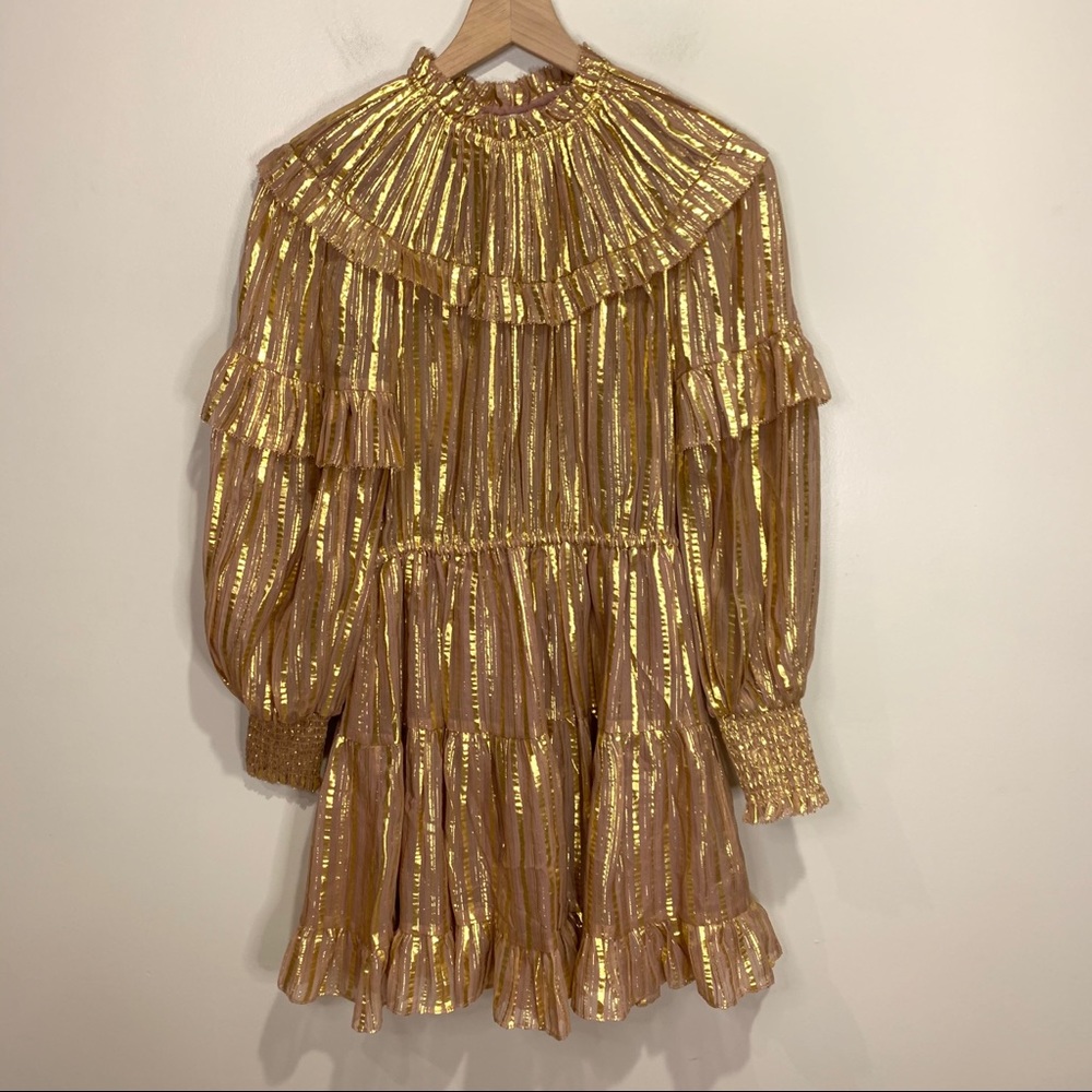 NEW ULLA JOHNSON Rose Averil Mini Dress - Picture 7 of 15